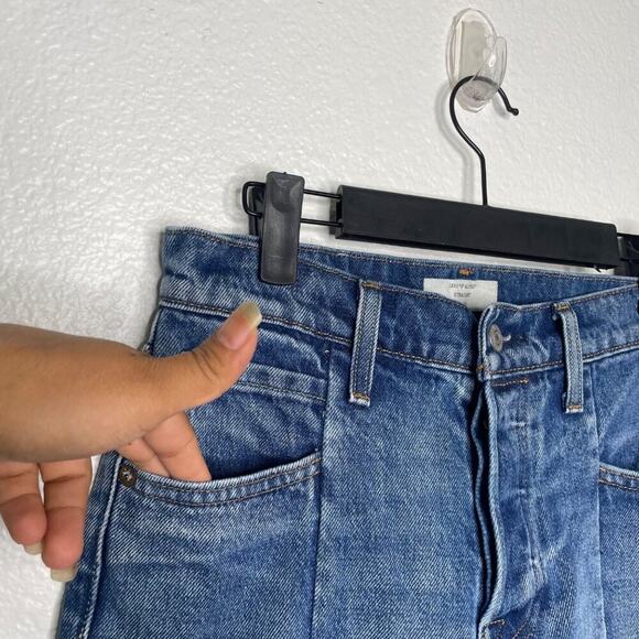 Levis Womens Jeans Size 26 Altered Straight Button Fly Ankle Medium Wash Denim - Picture 12 of 16